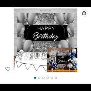 Happy Birthday Backdrop